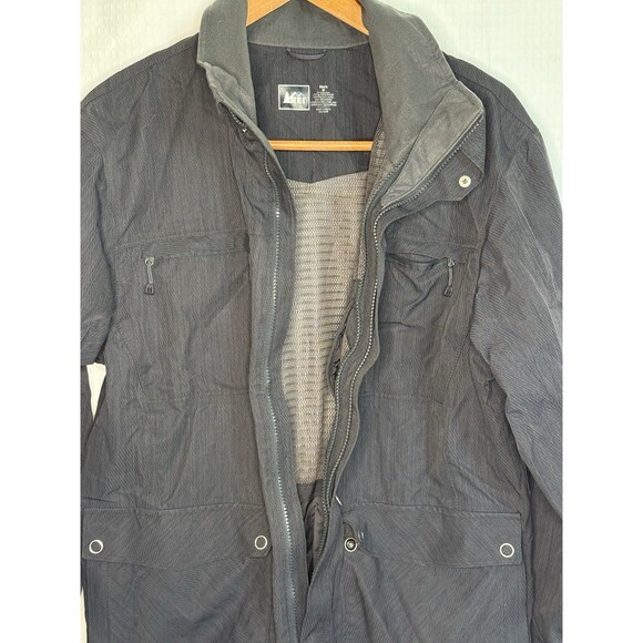 REI Mens 2-in-1 E1 Elements rn#37249 Co-op Montour Travel Jacket Size M - Picture 5 of 7